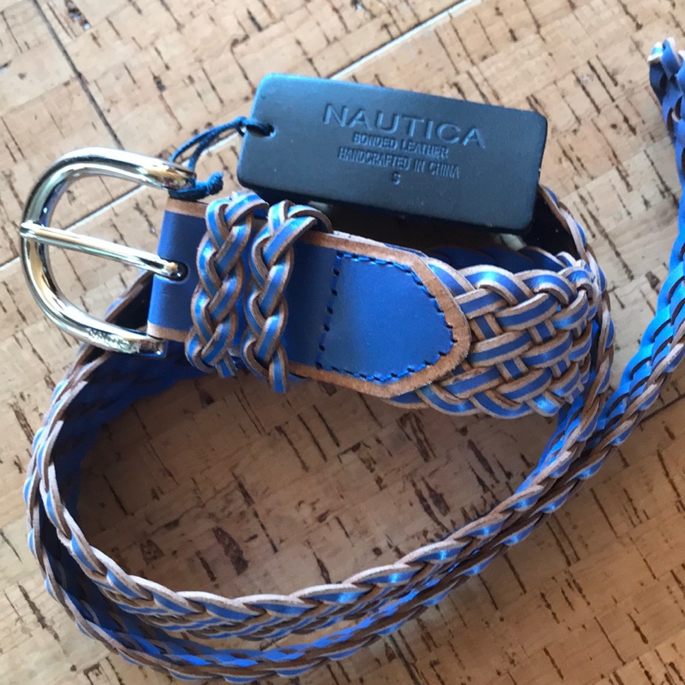 NWT Leather Nautica Belt